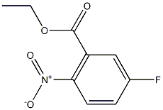 3-FLUORO-6-NITROBENZOIC ACID ETHYL ESTER Struktur