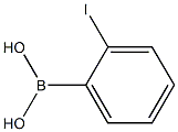 2-IODOPHNEYLBORONIC ACID Struktur