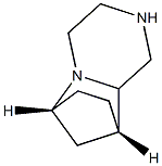 (1R,8S)-2,5-DIAZATRICYCLO[6.2.1.0~2,7~]UNDECANE Struktur