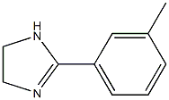 2-(3-METHYLPHENYL)-4,5-DIHYDRO-1H-IMIDAZOLE Struktur