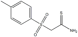 2-[(4-METHYLPHENYL)SULFONYL]ETHANETHIOAMIDE Struktur