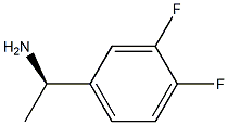 (1R)-1-(3,4-DIFLUOROPHENYL)ETHANAMINE Struktur