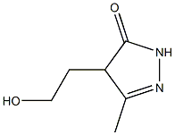 4-(2-HYDROXYETHYL)-3-METHYL-2- PYRAZOLIN-5-ONE 95% Struktur