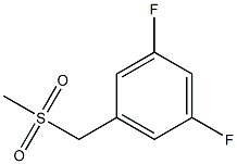 3,5-DIFLUOROBENZYLMETHYLSULFONE 97% Struktur