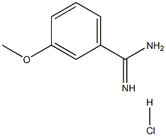 3-METHOXY-BENZAMIDINE HCL Struktur