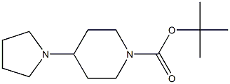 1-BOC-4-(1-PYRROLIDINO)PIPERIDINE Struktur