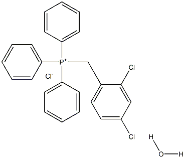 (2,4-DICHLOROBENZYL)TRIPHENYLPHOSPHONIUM CHLORIDE HYDRATE 98% Struktur