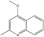 4-METHOXY QUINALDINE Struktur