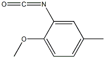 2-ISOCYANATO-1-METHOXY-4-METHYLBENZENE Struktur