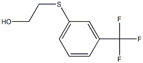 3-TRIFLUOROMETHYLPHENYLTHIOETHANOL 98% Struktur