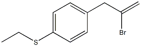 2-BROMO-3-[4-(ETHYLTHIO)PHENYL]-1-PROPENE 97% Struktur