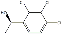 (1R)-1-(2,3,4-TRICHLOROPHENYL)ETHANOL Struktur