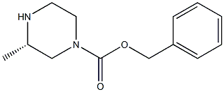 1-BENZYLOXYCARBONYL-(S)-3-METHYLPIPERAZINE, 98%, EE 99% Struktur