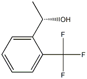 (1S)-1-[2-(TRIFLUOROMETHYL)PHENYL]ETHANOL Struktur