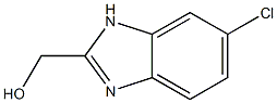 (6-CHLORO-1H-BENZIMIDAZOL-2-YL)METHANOL Struktur