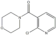 4-(2-CHLORONICOTINOYL)MORPHOLINE Struktur