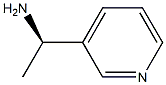 (1R)-1-PYRIDIN-3-YLETHANAMINE Struktur