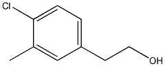 4-CHLORO-3-METHYLPHENETHYL ALCOHOL 97% Struktur