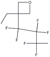 3-ETHYL-3-HEXAFLUOROBUTYL-OXETANE,97% Struktur