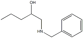 1-Benzylamino-pentan-2-ol Struktur