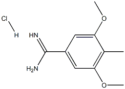 3,5-Dimethoxy-4-methylbenzamidine HCl Struktur