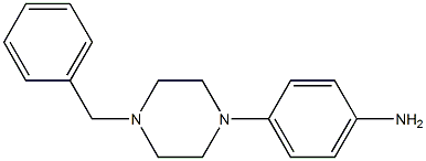 1-BENZYL -4-(4-AMINOPHENYL )PIPERAZINE Struktur