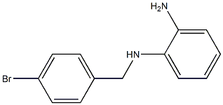 N-(4-BROMO)-BENZYL O-PHENYLENE DIAMINE Struktur