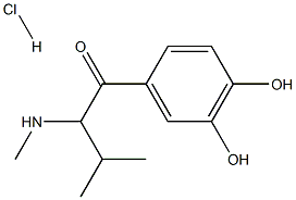 Isopropyl Adrenalone Hydrochloride Struktur