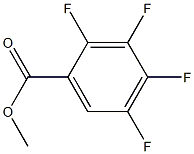 2,3,4,5-TETRAFLUOR-BENZOICACIDMETHYLESTER Struktur