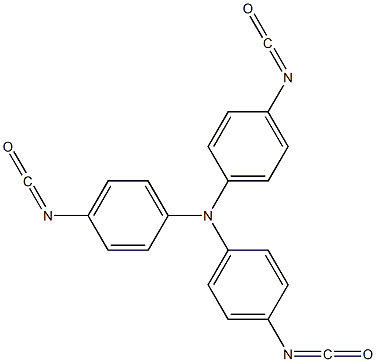 TRIS(4-ISOCYANATOPHENYL)AMINE Struktur