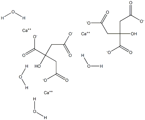 TRI-CALCIUM DICITRATE TETRAHYDRATE PURE Struktur