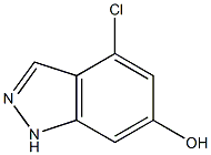 4-CHLORO-6-HYDROXYINDAZOLE Struktur