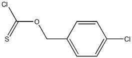 4-CHLOROBENZYLCHLOROTHIOFORMATE Struktur