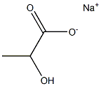 DL-LACTIC ACID SODIUM SALT - SOLUTION (50 %) Struktur