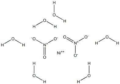 NICKEL(II) NITRATE HEXAHYDRATE PURE Struktur