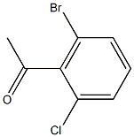 2-Acetyl-3-bromo-1-chlorobenzene Struktur