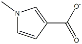 N-METHYL-3-PYRROLCARBOXYLATE Struktur