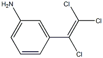 3-(THICHLOROETHENYL)ANILINE Struktur