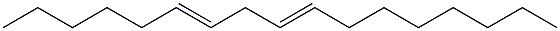 (6E,9E)-heptadeca-6,9-diene Struktur