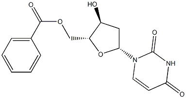 5'-O-Benzoyl-2'-deoxyuridine Struktur