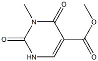 3-METHYL-5-CARBOMETHOXYURACIL Struktur