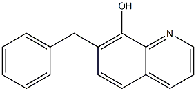 7-BENZYL-8-HYDROXYQUINOLINE Struktur