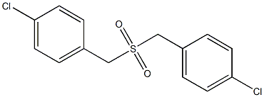 BIS(4-CHLOROBENZYL) SULFONE Struktur