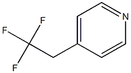 4-(2,2,2-TRIFLUOROETHYL)PYRIDINE Struktur