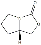 (S)-TETRAHYDRO-1H-PYRROLO[1,2-C][1,3]OXAZOL-3-ONE Struktur