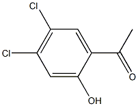 1-(4,5-DICHLORO-2-HYDROXYPHENYL)ETHANONE Struktur