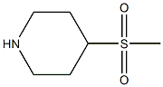 4-(METHYLSULFONYL)PIPERIDINE Struktur