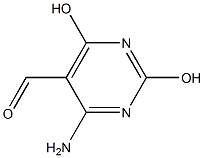 4-AMINO-2,6-DIHYDROXYPYRIMIDINE-5-CARBALDEHYDE Struktur