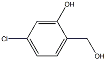 5-CHLORO-2-HYDROXYMETHYL-PHENOL Struktur