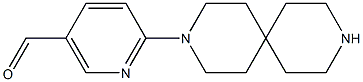 6-(3,9-DIAZASPIRO[5.5]UNDEC-3-YL)NICOTINALDEHYDE Struktur